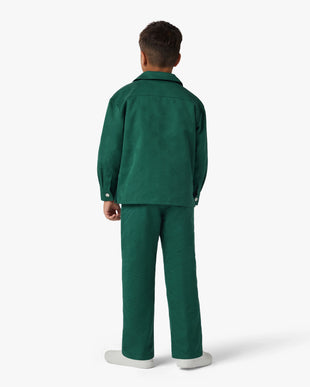 Children's Green Monogram Overshirt