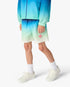 Short de bain bleu et vert pour enfant à motif dégradé