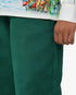 Children's Green Monogram Chino Trousers