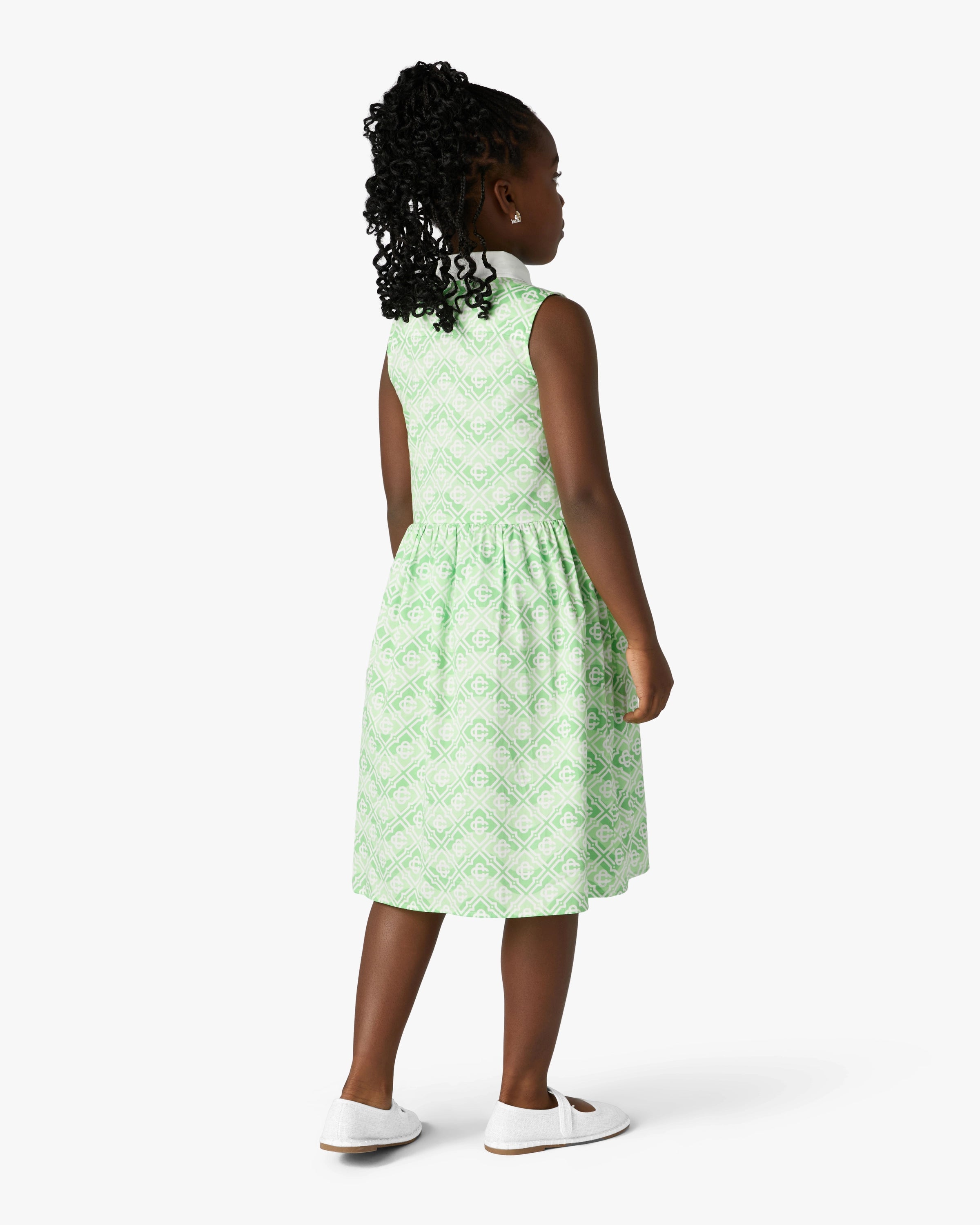 Children's Wavy Monogram Dress