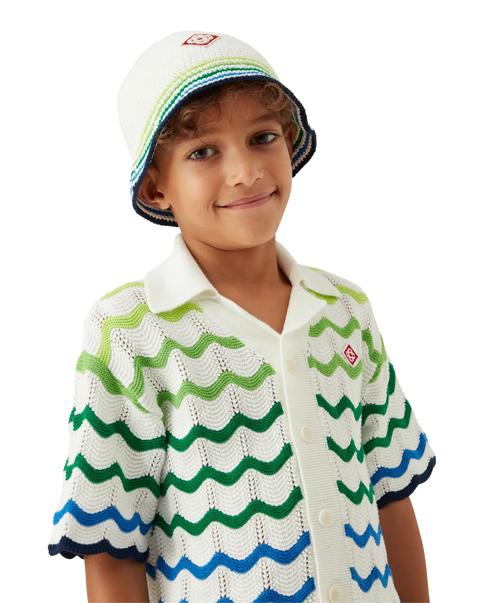 Children's Stripe Crochet Hat