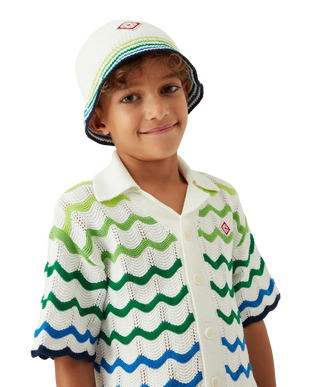 Children's Stripe Crochet Hat