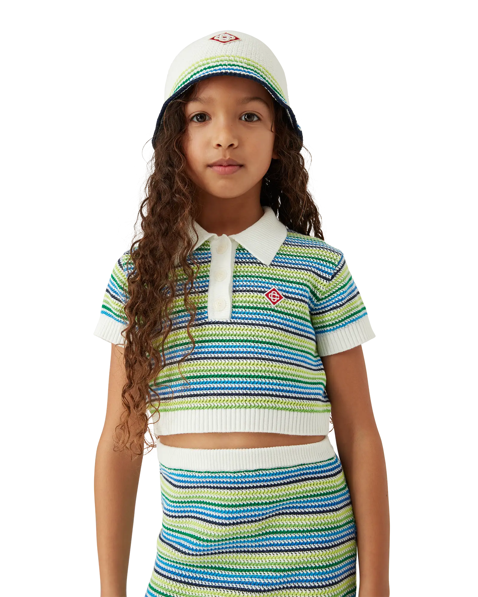 Children's Stripe Crochet Hat