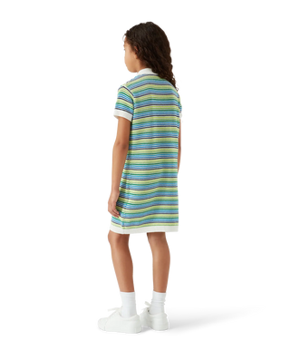 Children's Stripe Short Sleeve Dress
