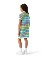Children's Stripe Short Sleeve Dress