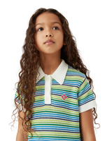 Children's Stripe Short Sleeve Dress