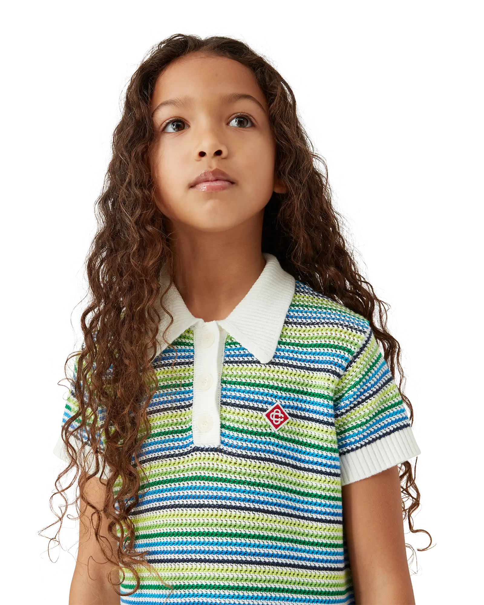 Children's Stripe Short Sleeve Dress