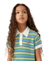 Children's Stripe Short Sleeve Dress