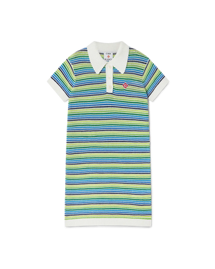Children's Stripe Short Sleeve Dress