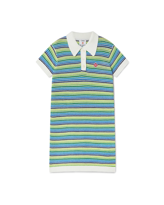 Children's Stripe Short Sleeve Dress