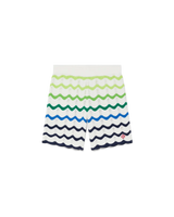 Children's Gradient Wave Knit Shorts
