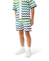 Children's Gradient Wave Knit Shorts