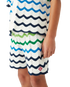Children's Gradient Wave Knit Shorts