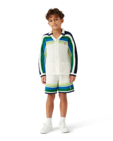 Children's Tennis Stripe Knit Shorts