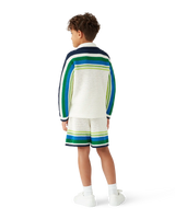 Children's Tennis Stripe Knit Shorts