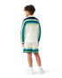 Children's Tennis Stripe Knit Shorts