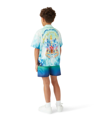 Children's Surf Lotus Short Sleeve Shirt