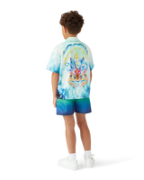 Children's Surf Lotus Short Sleeve Shirt