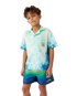 Children's Surf Lotus Short Sleeve Shirt