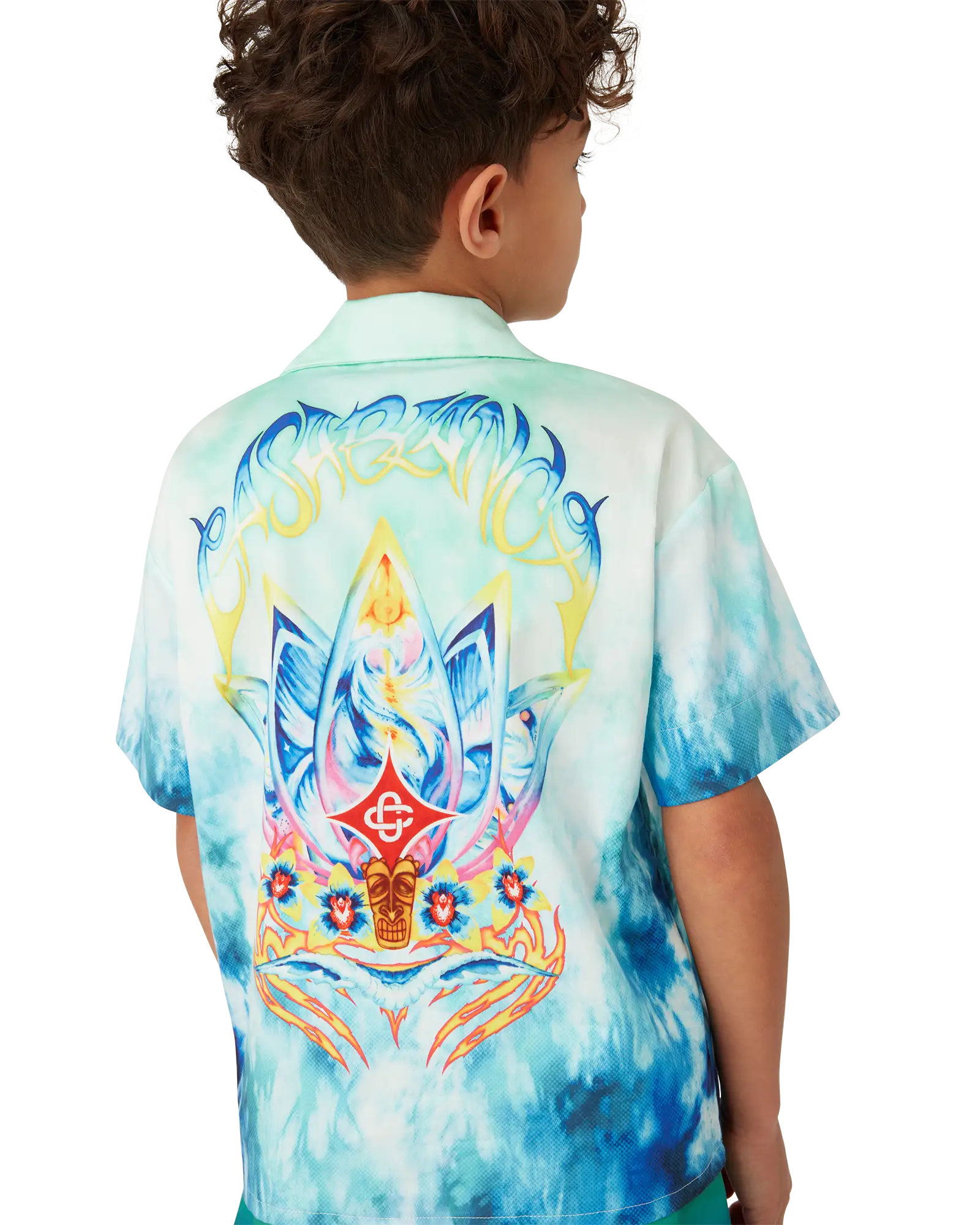 Children's Surf Lotus Short Sleeve Shirt