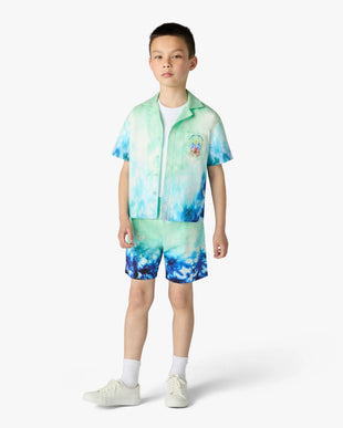 Children's Surf Lotus Short Sleeve Shirt
