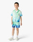 Children's Surf Lotus Short Sleeve Shirt