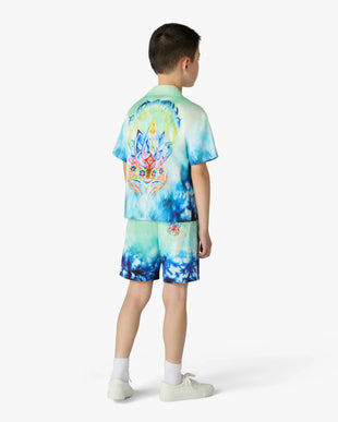 Children's Surf Lotus Short Sleeve Shirt