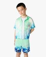 Children's Surf Lotus Short Sleeve Shirt
