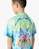 Children's Surf Lotus Short Sleeve Shirt