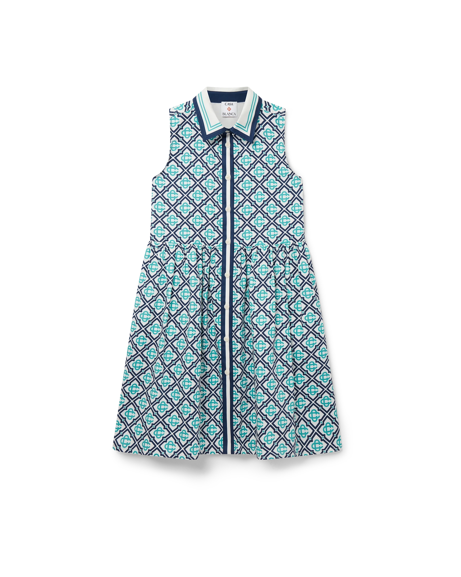 Monogram Shirt Dress