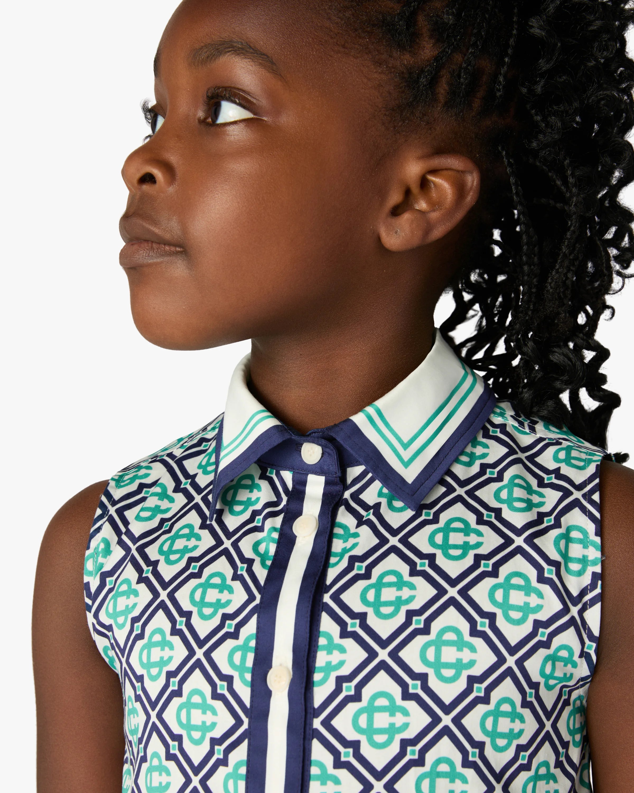 Monogram Shirt Dress