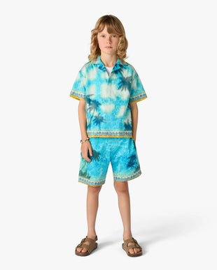 Poolside Emblem Short Sleeve Shirt