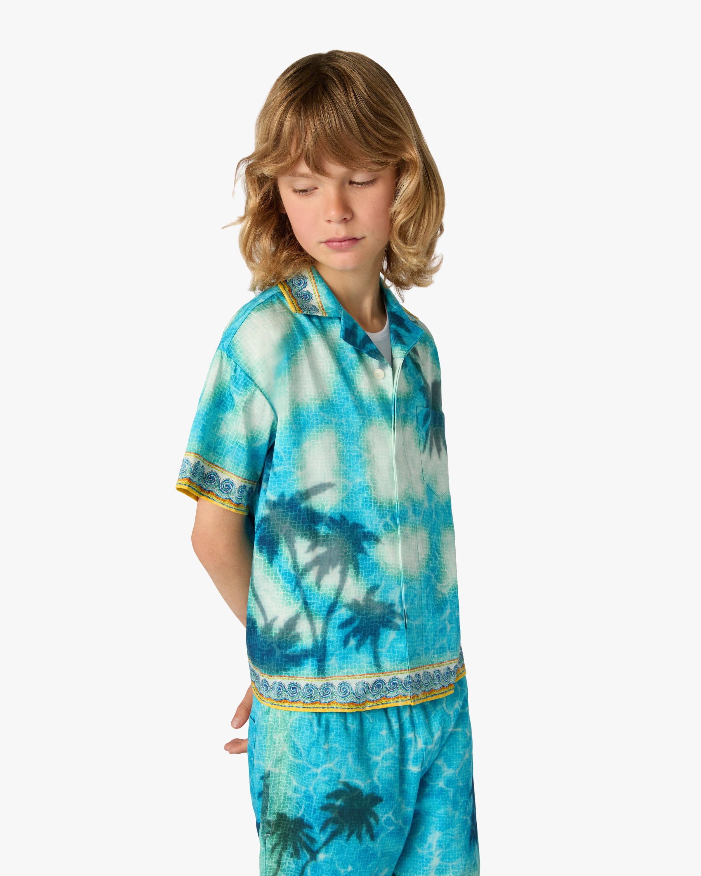 Poolside Emblem Short Sleeve Shirt