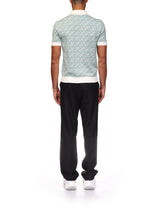 Column Jacquard Monogram Polo Shirt