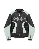 Veste de motard en cuir