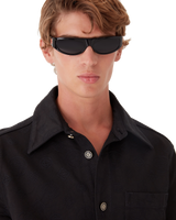 Denim Monogram Overshirt