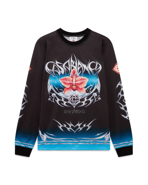 Blade Long Sleeve Football Jersey | Casablanca Paris