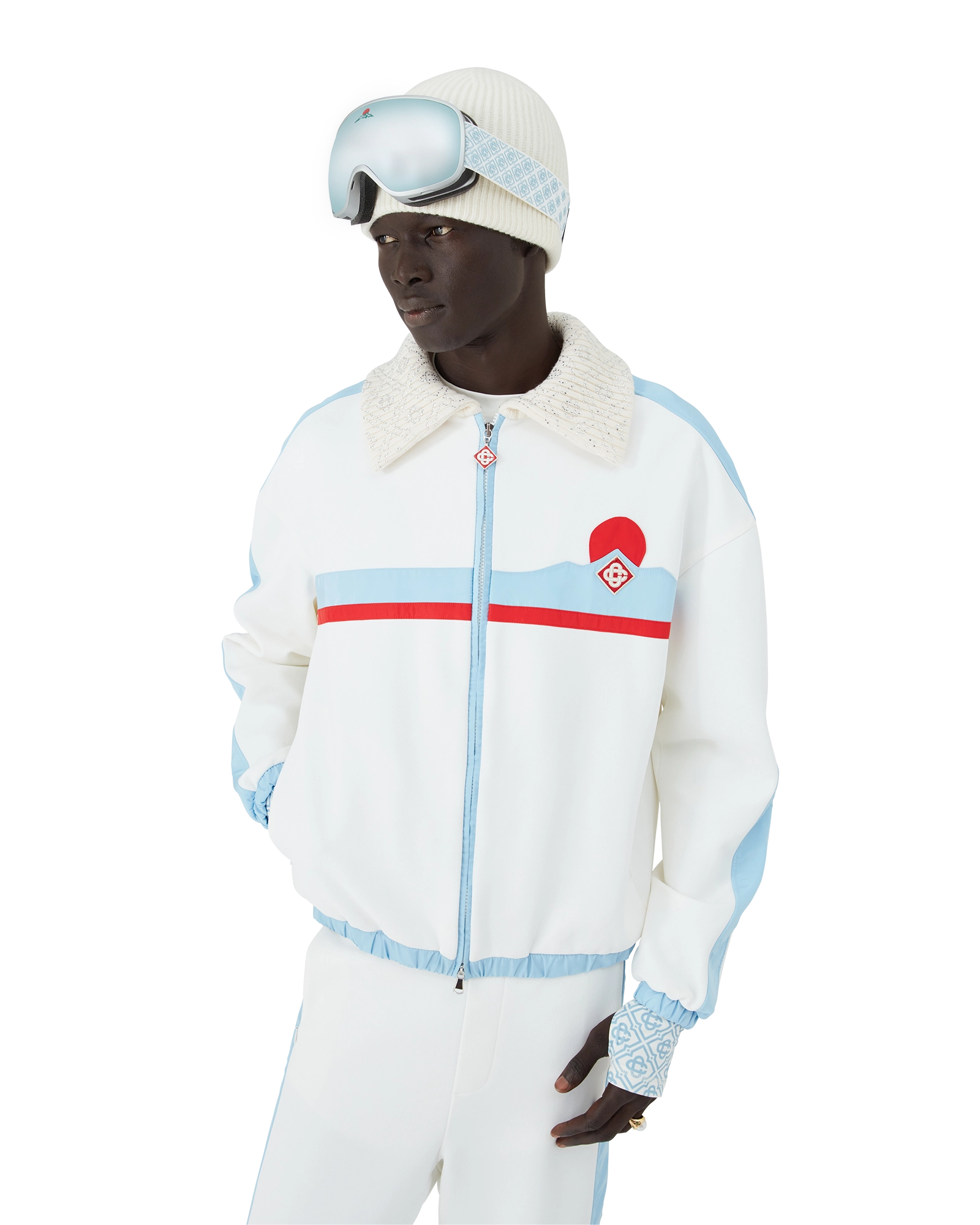Men's Hybrid Ski Track Jacket