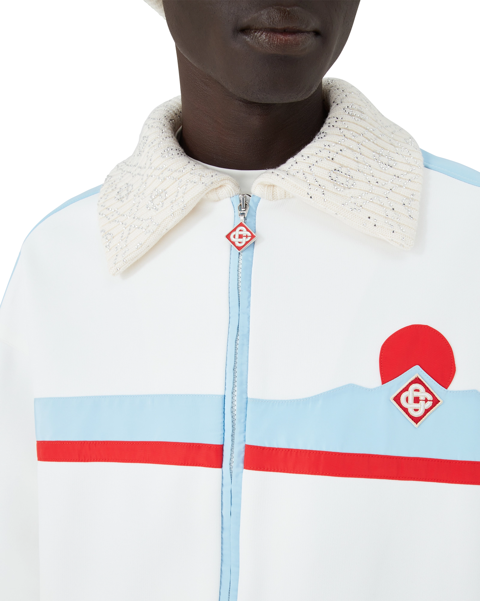 Men's Hybrid Ski Track Jacket