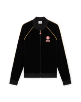 Gradient Piping Velour Track Jacket