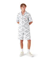 Jacquard Motif Track Shorts