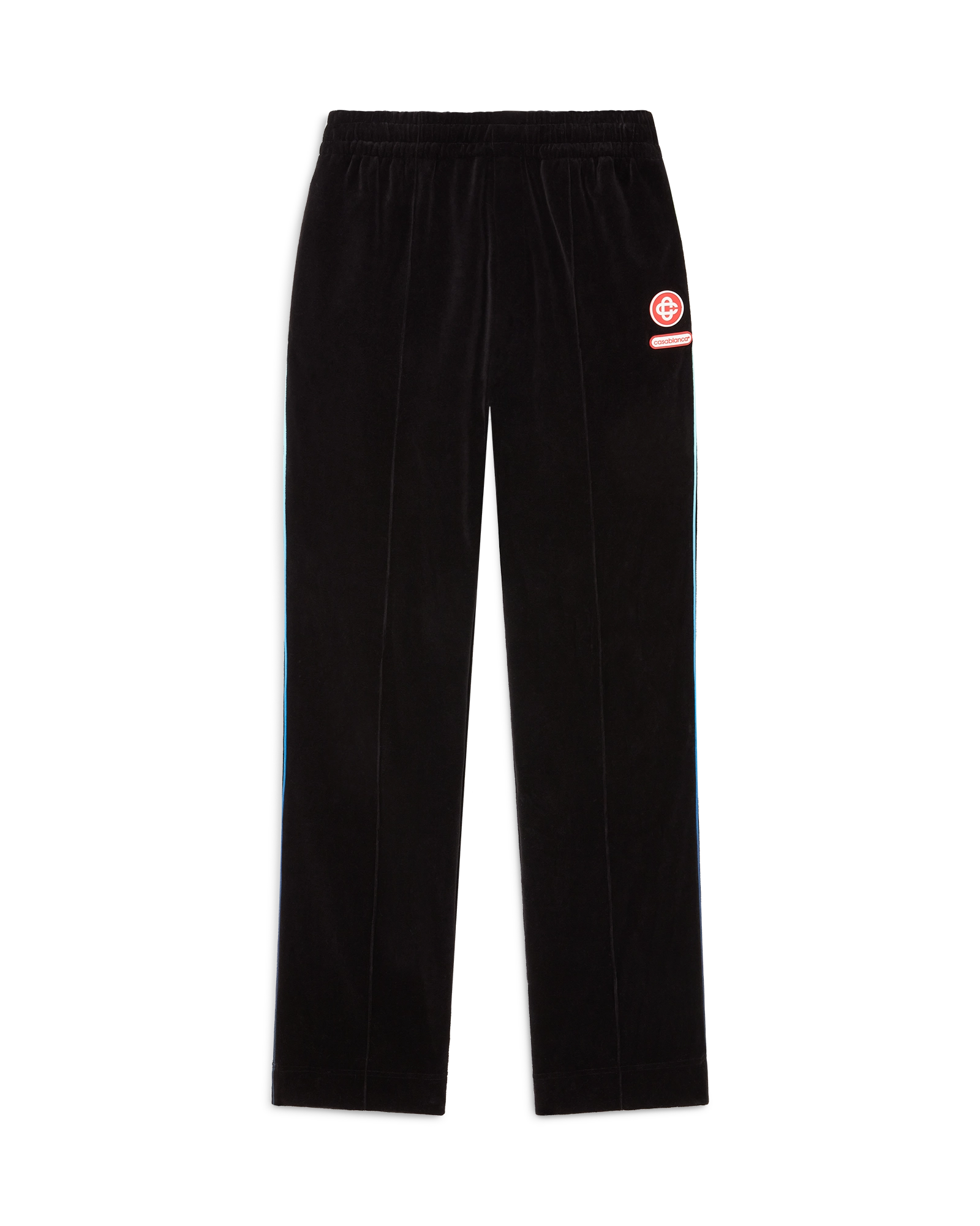 Gradient Piping Velour Track Pants