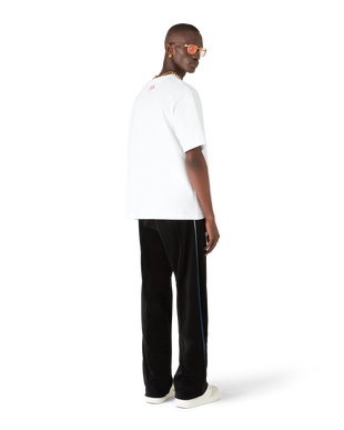Gradient Piping Velour Track Pants