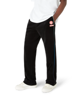 Gradient Piping Velour Track Pants