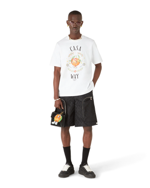 Casa Way Orange Mascot Short Sleeve T-Shirt
