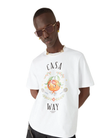 Casa Way Orange Mascot Short Sleeve T-Shirt