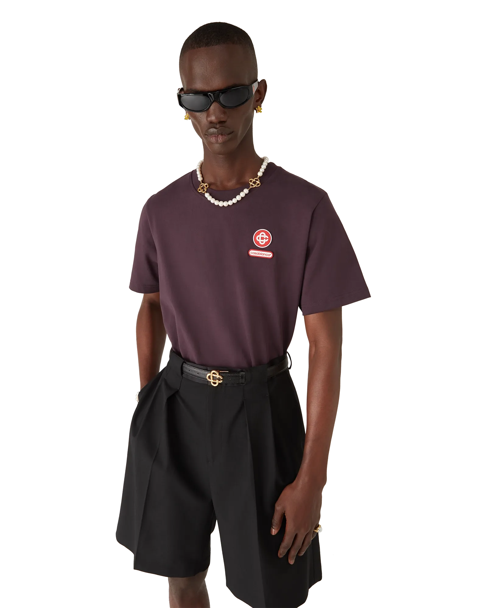 Logo Patch Short Sleeve T-Shirt