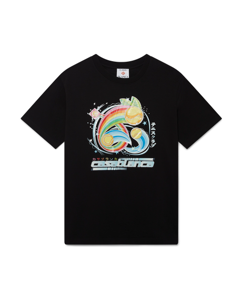 Manga Tennis Ball Short Sleeve T-Shirt | Casablanca Paris