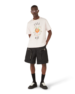 Casa Way Orange Mascot Short Sleeve T-Shirt