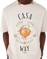 Casa Way Orange Mascot Short Sleeve T-Shirt